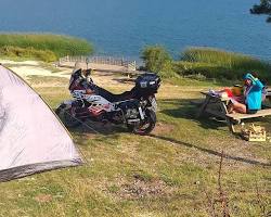 Abant Gölü kamp resmi