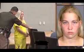 Morgan Stapp, a 32 year old mother of 7, is accused of offering her  7-month-old daughter for $£X to a man