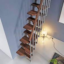 How Does A Space Saver Staircase Kit Work Spiral Stairs Direct Blog Space Saver Staircase Small Space Staircase Staircase Kits