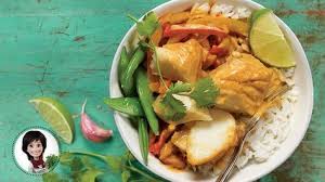 Cari De Poisson De Josee Di Stasio Iga Recettes Poisson Ginger Recipes Fish Curry Recipes