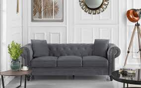 Everything is made in the usa from premium materials. Chesterfield Velvet Couch Novocom Top