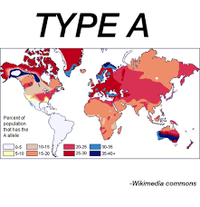 Note that it is highest in central asia. Geography Now Maps Of The Areas Where Certain Blood Facebook