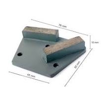Trapezoid Metal Bond Diamond Grinding Plates Grinding Discs for Stone  Concrete Floor Polishing