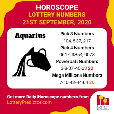 Horoscope Numbers For Aquarius For Monday 21st September 2020 Lottery Horoscope Aquarius Lottery Numbers Lottery Numbers For Today Lottery