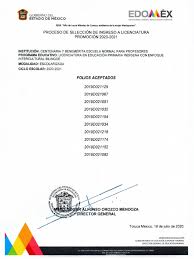 Lo primero que debes hacer es ingresar al sitio del gobierno del. Resultados Escuelas Normales Edomex 2020