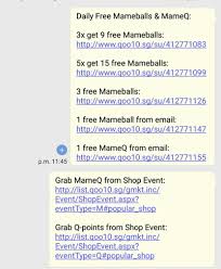 Tag us or #qoo10sg for a chance to be featured www.qoo10.sg/sp/1928. Mameballs Qpoints Mameq Links