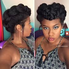 A thick braid from extensions that runs all the way along your. 10 Gorgeous Photos Of French And Dutch Braid Updos On Natural Hair Bglh Marketplace