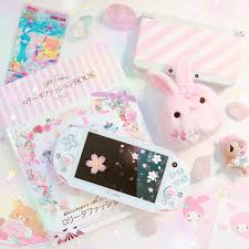 If It S Cute Pink It Makes Me Happy How Are You Doing Today Tomorrow Is Mr Pokepixie S Birthday We Kawaii Games Cute Games Nintendo Switch Accessories