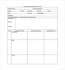 Allowing someone to observe your practice can be daunting. Free 14 Sample Physical Education Lesson Plan Templates In Pdf Ms Word