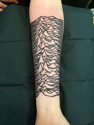 Does megan boone have tattoos? Joy Division Unknown Pleasures Tattoo On My Left Forearm By Darryl At Titantic Tattoos Southampton Uk April 2015 Tattoos