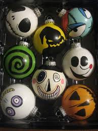 The Nightmare Before Christmas Ornaments By Holyshiiititsash On Deviantar Nightmare Before Christmas Ornaments Nightmare Before Christmas Tree Creepy Christmas