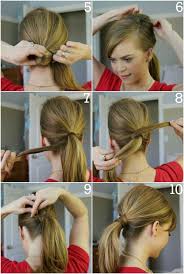 Simple hairstyle twisted pony tail with scrunchy tutorial. 15 Simple Hairstyle Ideas Ready For Less Than 2 Minutes And Looks Fantastic All For Fashion Design