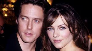 Actress/model elizabeth hurley wearing pink leather outfit at film premiere of her mickey blue eyes. Elizabeth Hurley Says She And Hugh Grant Are Still Extremely Good Friends After Going Through So Much Together Vanity Fair