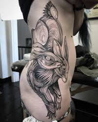 Nomi chi's tattoos look like mostly finished pencil drawings. Tattoo Artist Nomi Chi Inkppl
