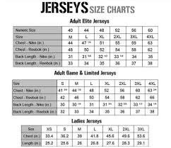 Buy Youth Football Jersey Size Chart 60 Off Share Discount