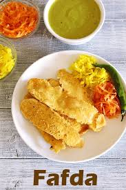 Fafda Recipe How To Make Gujarati Fafda Gathiya Recipe
