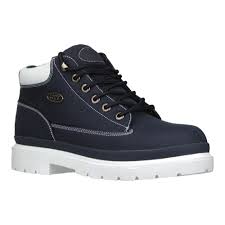 Mens Lugz Drifter Ripstop Size 95 D Navywhite Textile