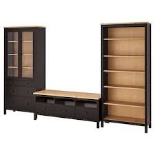 Hemnes Tv Mobel Kombination Schwarzbraun Hellbraun Klarglas Ikea Deutschland In 2020 Tv Mobel Ikea Tv Mobel Hemnes