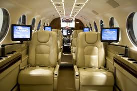 King Air 350 9 Passenger Interior Private Aircraft Private Jet Aviation
