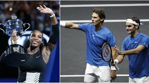 And hit his final shot more than 11 hours later. Tennis Serena Rafa And Fed Made 2017 A Landmark Year For Greats