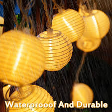 Große auswahl an led produkten (spots, panels, high power leds, uvm.). Solar Lichterkette Aussen Lampions 6 Meter 30 Led 2 Modi Laterne Ip65 Wasserdicht Solar Beleuchtung Aussen Fur Garten Hof Balkon Hochzeit Fest Deko Warmweiss Amazon De Beleuchtung