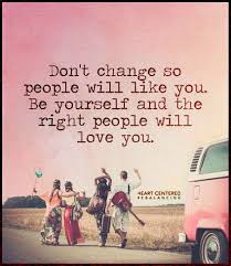 Love This Quote Be True To Yourself And You Will Attract The Right People In Your Life Courtesy Heart Centere Hippie Quotes Be Yourself Quotes Life Quotes