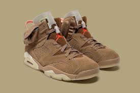 Nike,adidas & jordan release date news. Travis Scott X Air Jordan 6 British Khaki Release Date 2021 Nice Kicks