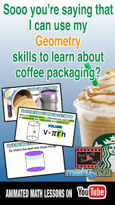 Join Us On This Animated Math Lesson Where We Explore The Properties Of Cylinders And Work Through Examples Real Life Math Middle School Math Geometry Lessons