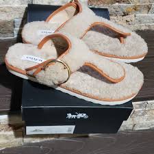 Used Coach Shoes 6.5 Shoes / Sandals - Flip Flop - Plain