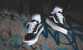 Vans old skool black, white & rainbow checkerboard skate shoes. Vans Old Skool 36 Dx Schwarz Weiss 43einhalb Sneaker Store