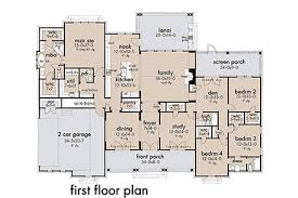 These floor plans are just a starting point of what modular. House Plan 75168 Southern Style With 3077 Sq Ft 4 Bed 3 Bath 1 Half Bath