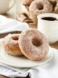 Baked Cinnamon And Sugar Donuts A Happy Food Dance Recipe Delicious Donuts Homemade Donuts Donut Recipes