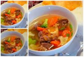 Kamu dapat memasak resep sop tetelan daging sapi dengan membutuhkan 19 bahan dan butuh 6 langkah mudah. Resep Sup Tetelan Daging Sapi Kuah Bening Spesial