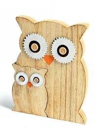 Eulen Aus Holz Eulen Aus Holz Basteln Mit Holz Bastelarbeiten