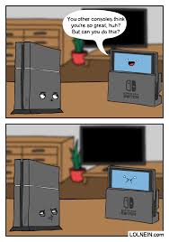 Not only is it an incredible brand, their logos are clean and simple. Ps4 Vs Nintendo Switch Gif On Imgur