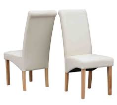 High Back Leather Dining Chairs Faux Leather Dining Chairs Dining Room Chairs Upholstered Cream Leather Dining Chairs