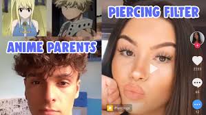 How To Get Anime Parents Filter And Piercing Filter Tiktok Icon Salu Network