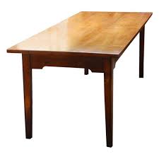 The plan starts off with explaining how to make the legs of the table and goes on to describe the base, tabletop, and finish. French Cherry Long Farmhouse Table Tapered Legs Normandy Region 19th Century At 1stdibs
