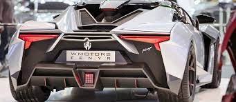 2016 W Motors Fenyr Supersport Supersport Sports Cars Luxury Lykan Hypersport