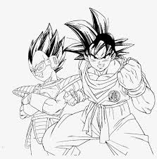 Dragon ball character yamcha coloring page. Dbz Kid Buu Coloring Pages Goku And Vegeta Coloring Pages Free Transparent Png Download Pngkey