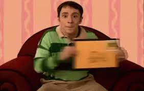 Blue Clues We Just Got A Letter Gifs Tenor