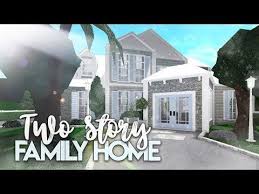 So if you are looking for a cheap, aesthetic, modern and amazing bloxburg house ideas, then here they are. Bloxburg 2 Story Family House House Build Youtube Modern House Floor Plans Family House Plans Two Story House Design