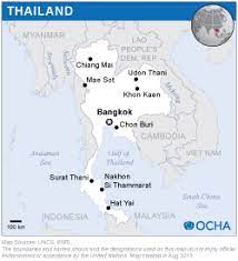 Thailand Location Map 2013 Thailand Reliefweb