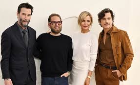 Keanu Reeves and Cameron Diaz reunite for Jonah Hill's new Apple TV film, Outcome