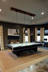 A Vintage Industrial Basement Remodel Camille Deann Pool Table Room Industrial Pool Table Lights Pool Table Lighting