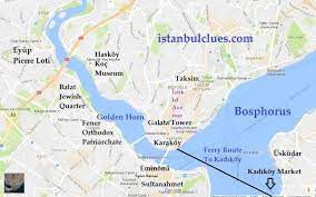 istanbul golden horn map of neighborhoods istanbul clues golden horn map dolmabahce