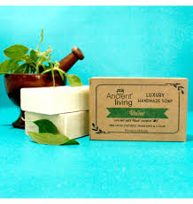 Finchberry handmade natural soap bar gift set, moisturizing shea butter & coconut oil, luxury perfumed. Tulasi Luxury Handmade Soap 100gm Al025 Ancient Living