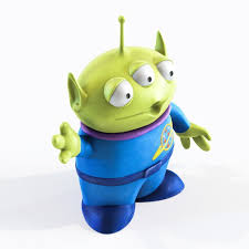 Toy Story Alien 3d Model Toy Story Toy Story Alien Toys