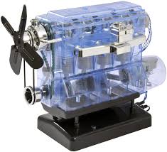 Then place a gas engine behind it. Amazon Com Haynes Build Your Own Internal Combustion Engine Toys Games