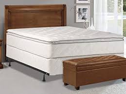 Bedroom sets with mattress and box spring included. Spinal Solution 10 Inch Pillowtop Innerspring Mattress And 4 Quot Low Profile Wood Box Spring Foundation Set Wit Firm Mattress Mattress Manufacturers Mattress